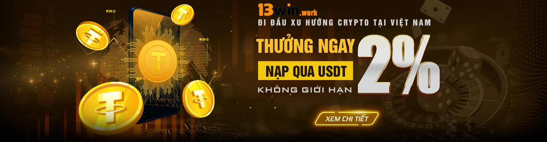 13WIN ⭐ Sòng Bài Trực Tuyến 13win.com | Tham Gia +160K 10 banner trang chu 13win